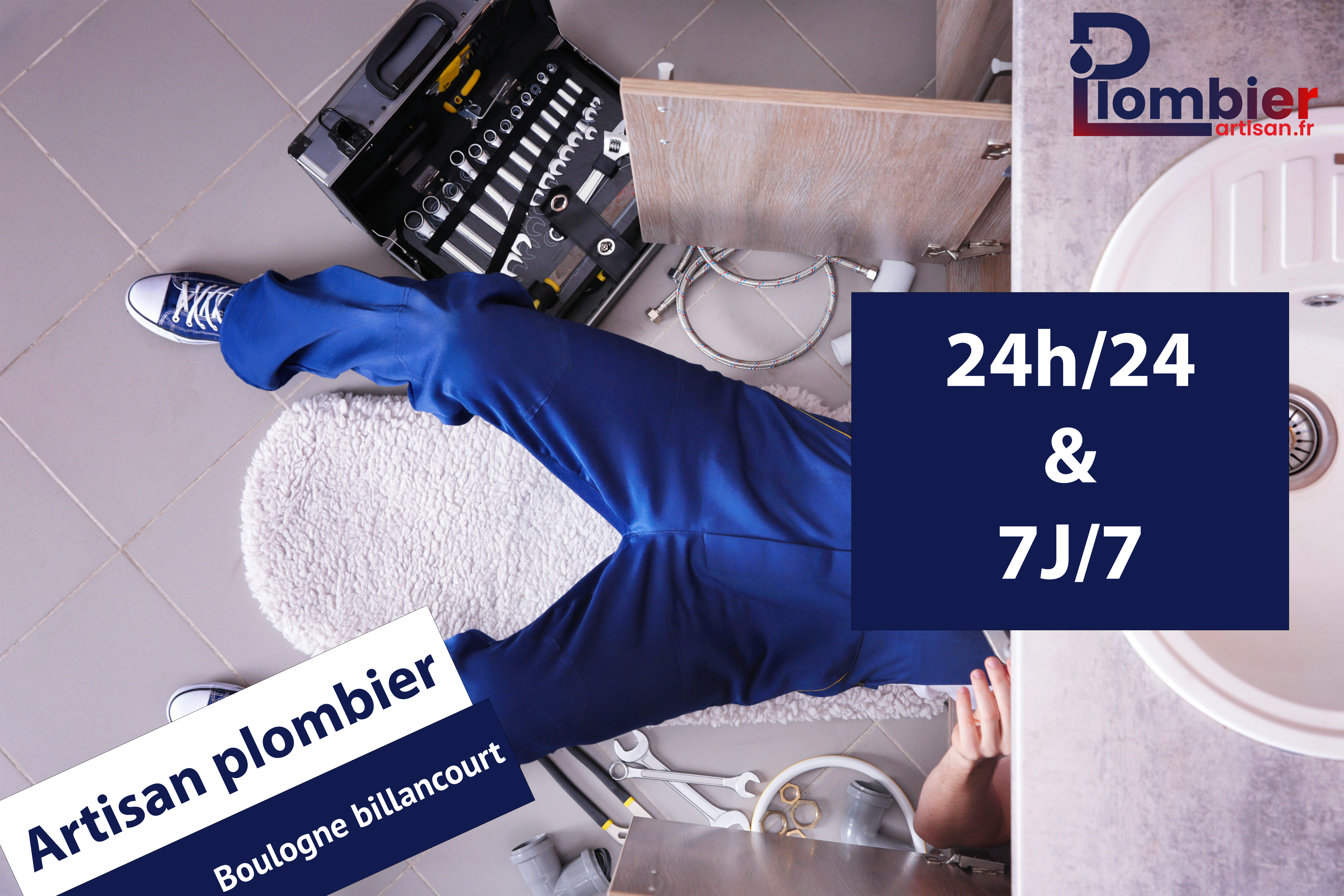 Service d'urgence : plombier disponible pour tout problème 24/7 à boulogneBillancourt